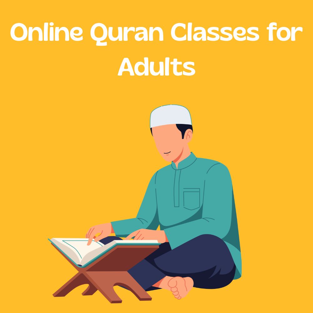 Online Quran Classes for Adults Course Graphic