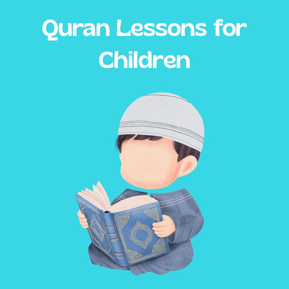 Online Quran Classes for Kids Course Graphic