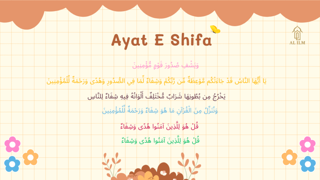 Ayat E Shifa