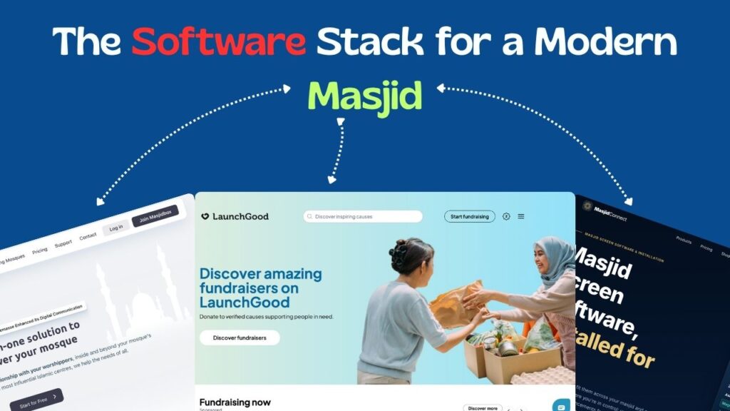 The Software Stack for a Modern Masjid: SaaS Tools That Actually Work